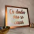 PLACA PARA CASAMENTO " OS DINDOS VÃO SE CASAR" A PRONTA ENTREGA