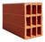 Ladrillo hueco 12 x 18 x 33 (9 tubos)