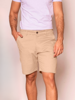 BERMUDA BEGE - ALFAIATARIA - comprar online