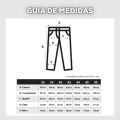 CALÇA SARJA PRETA - ALFAIATARIA - Sapê Store