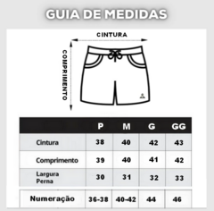 SHORT LINHO MASCULINO - SALMÃO - Sapê Store