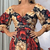 Vestido longo no tecido Mônaco mangas ¾ com elástico estampa floral – Fran Novo na internet