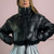 Jaqueta cropped puffer tecido nylon - Jordana