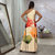 Vestido longo um ombro só com acabamento em fivela - Ameli - Tenqte - Loja de Roupas Femininas Online