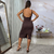 Vestido midi justo canelado justo - Fernanda - Tenqte - Loja de Roupas Femininas Online