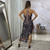 Vestido tubinho frente única tecido fluity - Verônica - comprar online