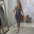 Vestido tubinho frente única tecido fluity - Verônica na internet