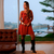 Vestido curto boho chic com babados no busto - Vick - comprar online