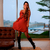 Vestido curto boho chic com babados no busto - Vick na internet