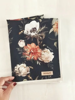 Mantel premium 2,50m x 1,45m botanica petroleo en internet