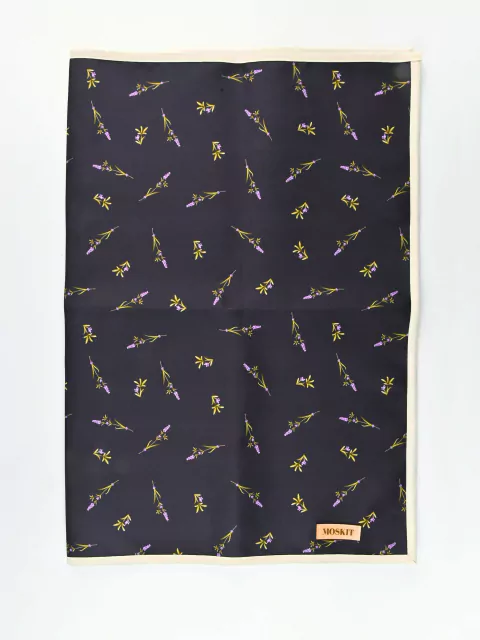 Mantel premium 2,00m x 1,45 m lavandas fondo oscuro