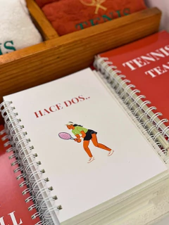 cuaderno tenis - Tienda Moskit