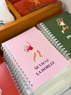 cuaderno tenis - tienda online