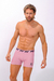XY 1384- BOXER DE ALGODÓN CON ELASTANO LISO C/ ESTAMPA
