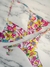 NATUBEL ART.15007/2-BIKINI TRIÁNGULO ESTAMPADA SIN TAZA CON COLALESS REGULABLE - Todo Mayorista Argentina - Lenceria Mayorista