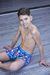 NATUBEL MEN 148-BOXER JUVENIL ALG/LYCRA ESTAMPADO C/ ELASTICO PERSONALIZADO.