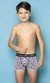 NATUBEL MEN 158-BOXER JUVENIL ALG/LYCRA ESTAMPADO C/ ELASTICO PERSONALIZADO.