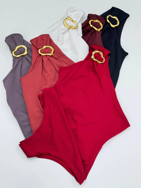 Body Fivela Preto Geovana - comprar online