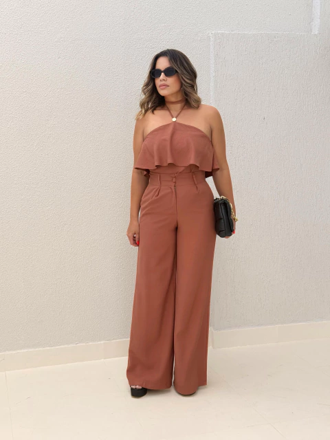 Calça Marrom Helena - comprar online