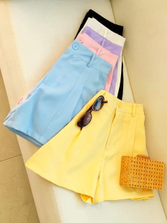 Short Alfaiataria Azul Carina - loja online