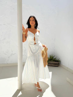 Imagem do Vestido Aplicação Azul Livia