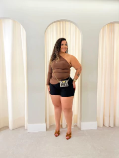 Short Alfaiataria Preto Carina