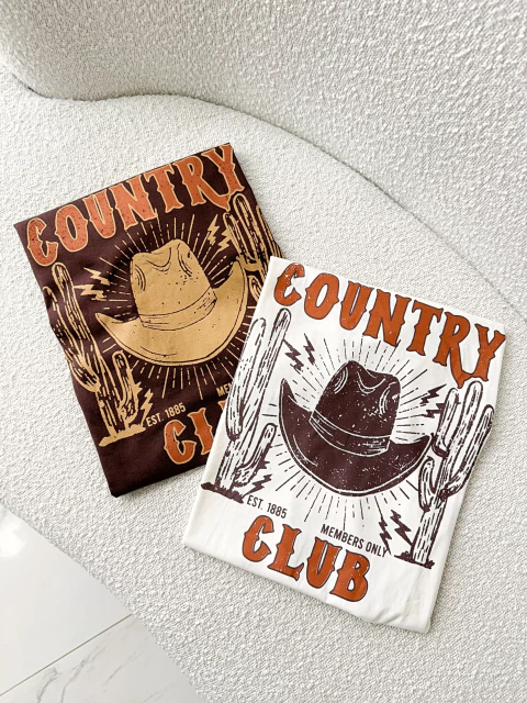 T-Shirt Country Club Marrom Luma - comprar online