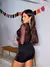 Body Tule Preto Iza - Donna Fashionista - AmoDF