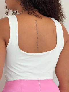 Body Cavado Off White Iza - Donna Fashionista - AmoDF