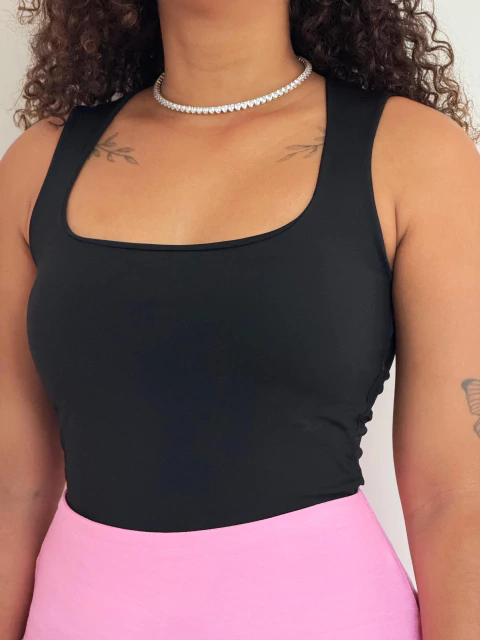 Body Regata Preto Luana - comprar online