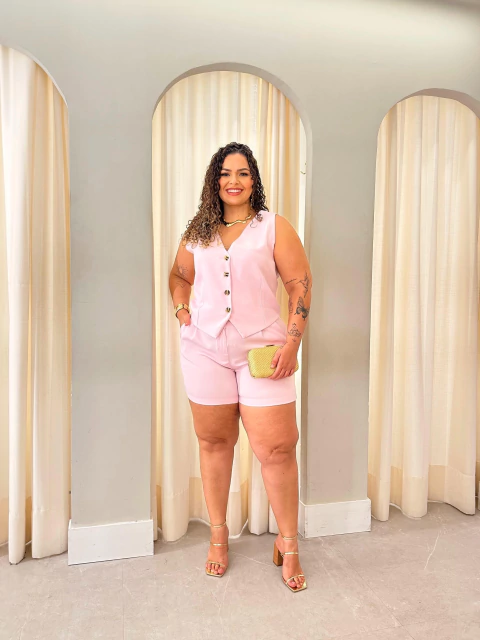 Conjunto Rosa Gisele - comprar online