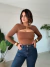Body Fivela Marrom Cecília - comprar online