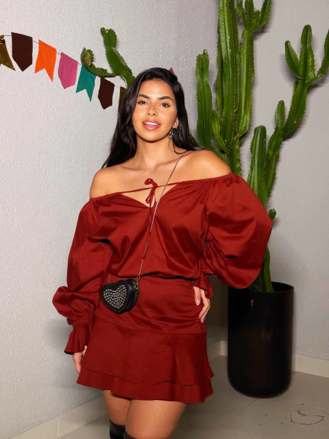 Macaquinho Mangas Longa Iza - comprar online