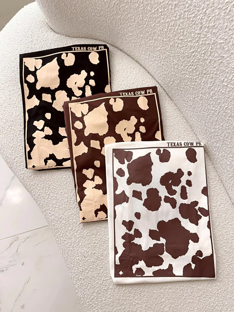 T-shirt Texas Cow Marrom Nina - comprar online