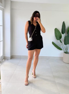 Imagem do Conjunto Short Colete Preto Isadora