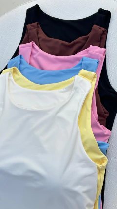 Imagem do Body Regata Azul Zara