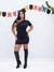 Vestido Fivela Preto Rubi - loja online