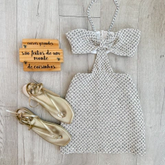 Vestido Curto Recortes Micaele - loja online