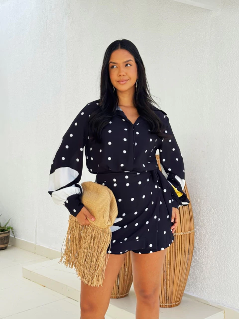 Camisa Poá Sara - comprar online