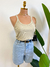 Blusa Regata Canelada Nude Lore - loja online