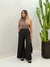 Calça Pantalona Alfaiataria Preta Gabi - comprar online