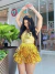 Body Metalizado Ombro Só Dourado Furdunço - Donna Fashionista - AmoDF
