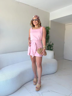 Conjunto Alfaiataria Rosa Sara na internet