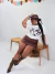Shortsaia Linho Marrom Evy - comprar online