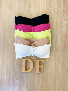 Cropped Sem Alça Lima Helena