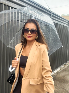 Blazer Alfaiataria Marrom Íris - comprar online