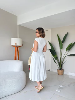 Imagem do Vestido Longo Off White Mariana