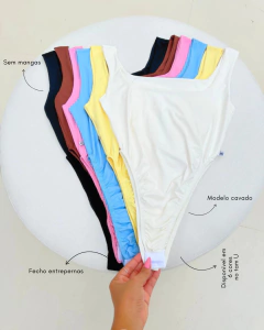 Body Cavado Off White Iza - loja online