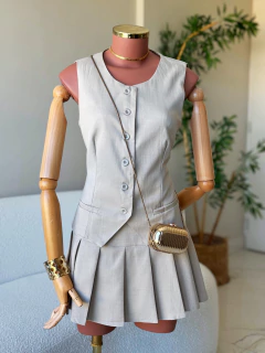 Colete Cinza Cléo - loja online