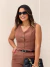 Conjunto Calça Colete Marrom Olívia - loja online